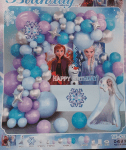 Комплект за украса рожден ден Замръзналото Кралство Frozen, плакат и балони