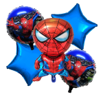 Комплект балони Спайдърмен Spider-Man, 5 броя CH7