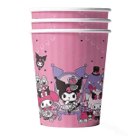 Парти чаши Куроми Kuromi Hello Kitty, 10 броя