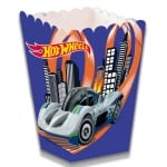 Кутийка за пуканки Hot Wheels, състезателни коли, 1 брой