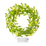 Led гирлянд зелени листа, 300 см