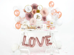 Фолиеви балони букви LOVE розово злато