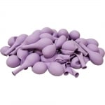 Малки турски балони лилав макарон, люляк, 13 см, пакет 100 броя Balonevi