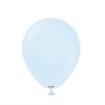 Малък балон син макарон Baby blue 13 см, Kalisan, 1 брой