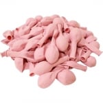 Турски балон макарон розов, 26 см, пакет 100 броя Balonevi