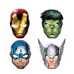 Парти маски Отмъстителите Avengers 6 бр.