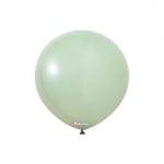 Малки балони зелен мухъл пастел, Moldy green Balonevi, 13 см, пакет 100 броя