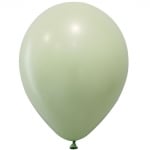 Балони зелен мухъл пастел, Moldy green Balonevi, 26 см, пакет 100 броя