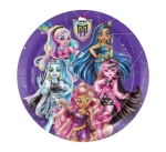 Парти чинии Монстър Хай Monster High, 23 см, 8 броя