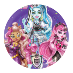 Парти чинии Монстър Хай Monster High, 18 см, 8 броя