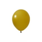 Малък балон горчица, пастел Mustard Balonevi, 13 см, 1 брой