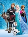 Одеяло Замръзналото кралство Frozen, 130 х 170 см