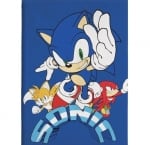 Одеяло Соник Таралежа Sonic the Hedgehog, 100 х 140 см