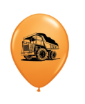 Балони Строителни Машини Багер Булдозер 27 см, цвят по избор