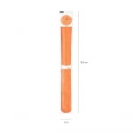 Декоративен хартиен помпон, оранжев, 35 см
