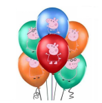 Латексови балони Прасенцето Пепа Peppa Pig, микс 10 броя