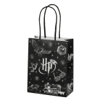 Подаръчна торбичка Хари Потър Harry Potter, черна, 1 брой
