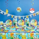 Покемон Pokemon,  банер Happy Birthday