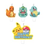Покемон Pokemon, свещи за рожден ден, 4 броя