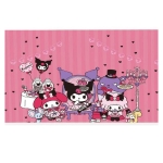 Парти покривка Kuromi Hello Kitty, 108 х 180 см