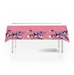 Парти покривка Kuromi Hello Kitty, 108 х 180 см