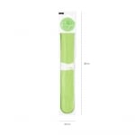Светлозелен декоративен хартиен помпон, 25 см