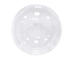 Прозрачен кръгъл балон bubble bobo 18", 1 брой