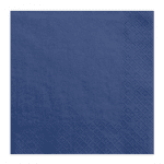 Сини салфетки тъмносини Navy Blue, 20 броя