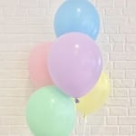 Латексов балон 26 см цвят светла горчица