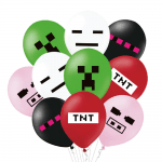 Балони ТНТ Майнкрафт TNT Minecraft, 10 броя