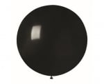 Голям кръгъл черен балон 80 см G220/14