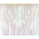 Бляскава завеса от ресни иридесцентна, преливащи цветове, 100 х 200 см