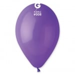 Латексов балон лилав тъмнолилав 30 см G110/08, пакет 100 броя