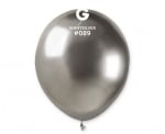 Балон Хром Сребро Shiny Silver Gemar 13 см