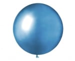 Балон Хром Син Shiny Blue Gemar 48 см