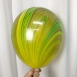 Мраморен Балон Многоцветен 28 см QL