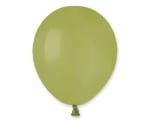 Балон маслинено зелено olive green 13 см A50/98, пакет 100 броя
