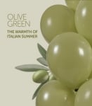 Балон маслинено зелено olive green 13 см A50/98, пакет 100 броя