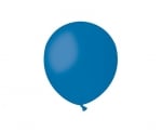 Син малък кръгъл балон 13 см A50/10, пакет 100 броя