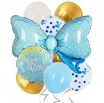 Комплект балони синя панделка It's a Boy