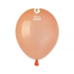 Латексов балон цвят праскова/сьомга 13 см A50/60, пакет 100 броя