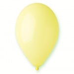 Пастелно жълт балон бебешко жълто светла горчица G90/43 26 см, пакет 100 броя
