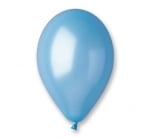 Син балон светлосин металик 26 см GM90/35