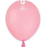 Малък розов светлорозов балон 13 см A50/57, пакет 100 броя