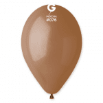 Млечно кафяв балон мока MOCHA 26 см G90/76, пакет 100 броя