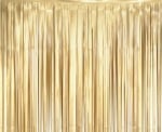 Завеса от ресни злато сатен 100 х 200 см