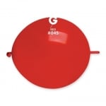 Балон червен линк 33 см GL13/45, пакет 100 броя