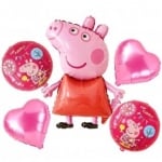 Комплект балони Пепа Пиг Peppa Pig, 5 броя