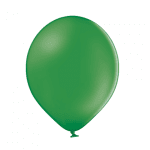 Зелен балон, тъмнозелен пастел, 27 см Green leaf Belbal, пакет 100 броя