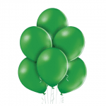 Зелен балон, тъмнозелен пастел, 27 см Green leaf Belbal, пакет 100 броя
